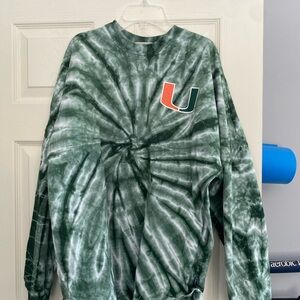 University of Miami long sleeve tee